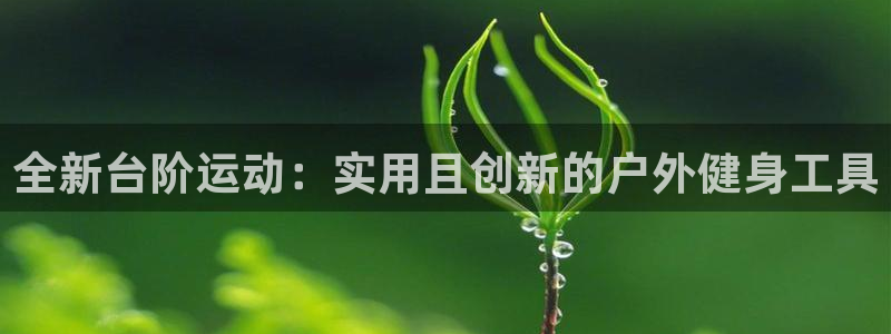 熊猫体育神州：全新台阶运动：实用且创新的户外健身工具